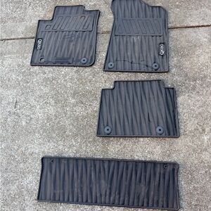 OxGord Black Car Floor Mats